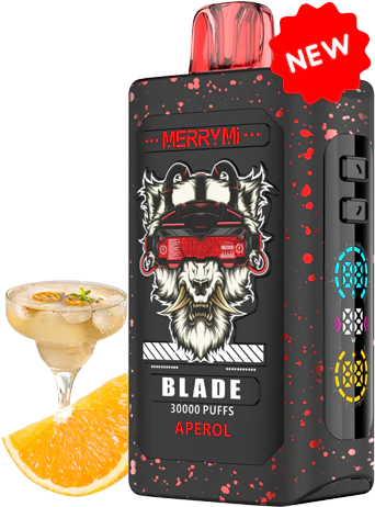 E-papierosy jednorazowe MerryMi Blade 30000 - obrazek 10